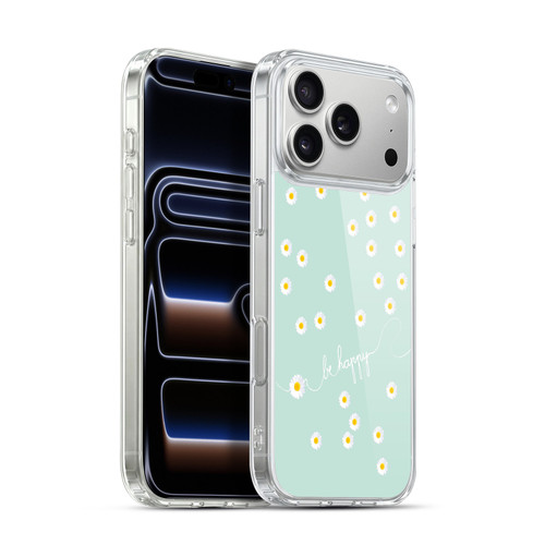 Monika Strigel Happy Daisy Mint Soft Gel Case for Apple iPhone 17 Pro Max