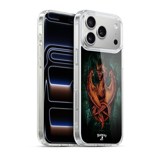 Alchemy Gothic Dragon Wyverex Auctor Soft Gel Case for Apple iPhone 17 Pro Max