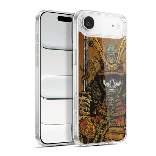 David Lozeau Colourful Grunge Samurai Soft Gel Case for Apple iPhone 17 Air
