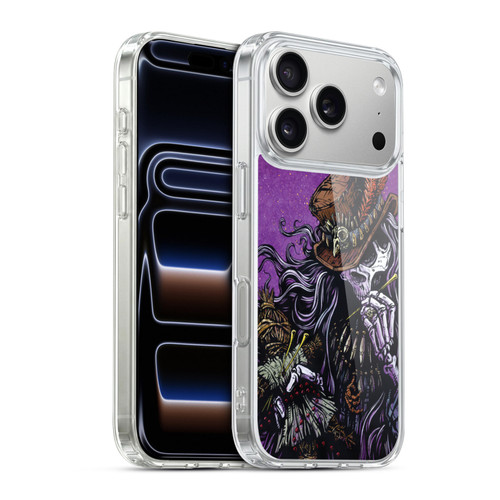 David Lozeau Colourful Grunge Voodoo Priest Soft Gel Case for Apple iPhone 17 Pro