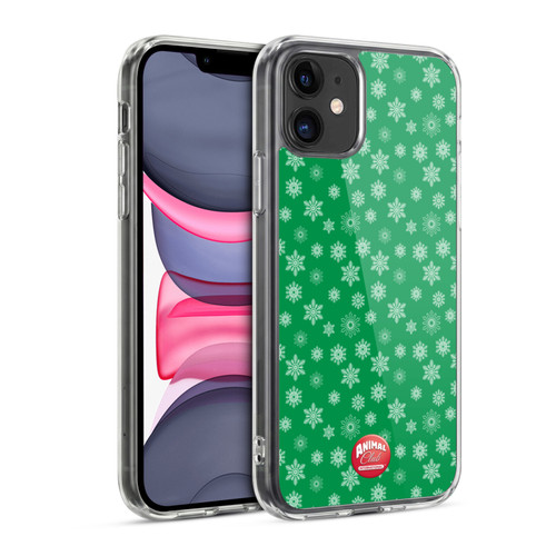 Animal Club International Patterns Snowflakes Soft Gel Case for Apple iPhone 11