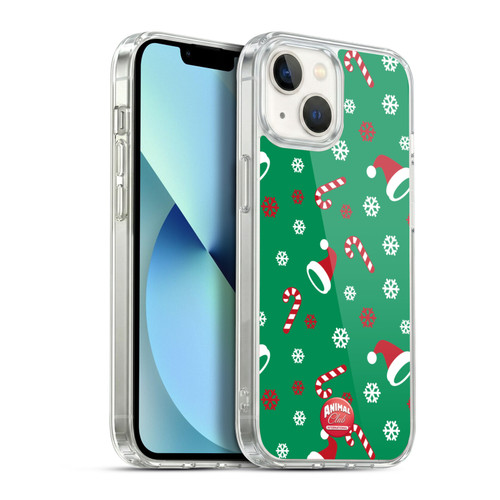 Animal Club International Patterns Mix Soft Gel Case for Apple iPhone 13