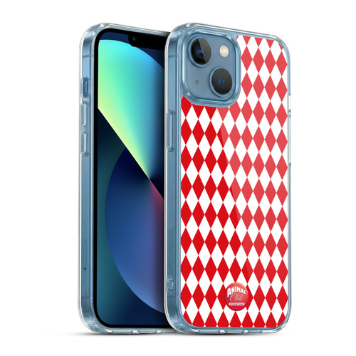 Animal Club International Patterns Diamond Soft Gel Case for Apple iPhone 13 Mini & MagSafe
