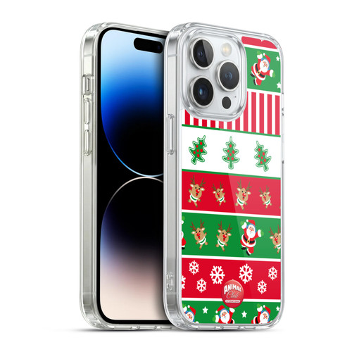 Animal Club International Patterns Mix 2 Soft Gel Case for Apple iPhone 14 Pro & MagSafe
