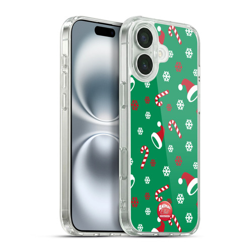 Animal Club International Patterns Mix Soft Gel Case for Apple iPhone 16 Plus & MagSafe