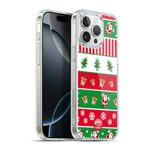 Animal Club International Patterns Mix 2 Soft Gel Case for Apple iPhone 16 Pro Max & MagSafe