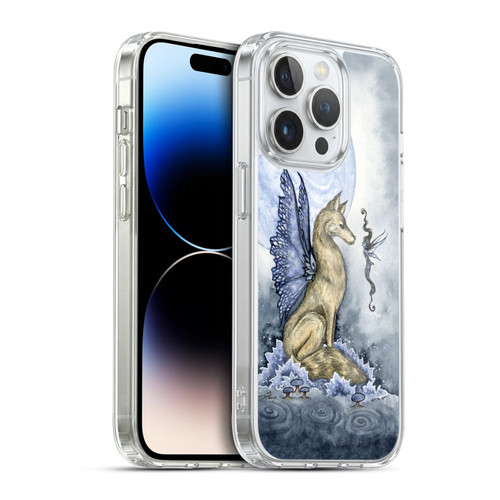 Amy Brown Folklore Wolf Moon Soft Gel Case for Apple iPhone 14 Pro & MagSafe