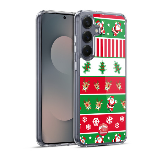 Animal Club International Patterns Mix 2 Soft Gel Case for Samsung Galaxy S25+ & MagSafe