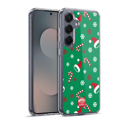 Animal Club International Patterns Mix Soft Gel Case for Samsung Galaxy S25+ & MagSafe