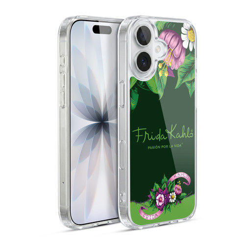Frida Kahlo Purple Florals Blooms Soft Gel Case for Apple iPhone 17