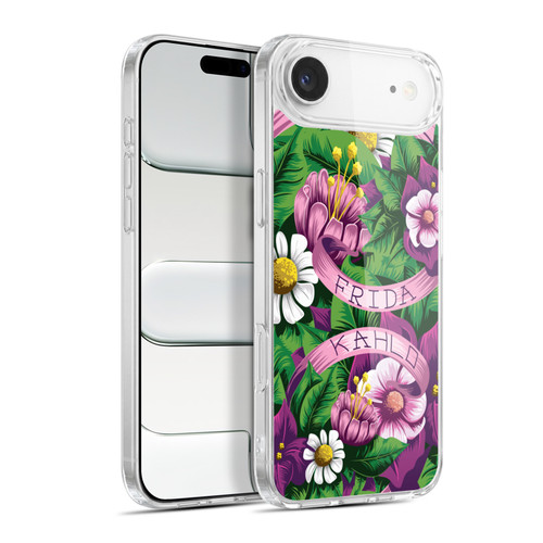 Frida Kahlo Purple Florals Lace Soft Gel Case for Apple iPhone 17 Air