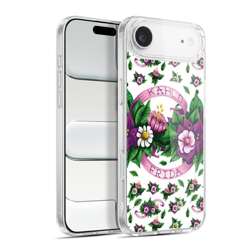 Frida Kahlo Purple Florals Ribbon Soft Gel Case for Apple iPhone 17 Air