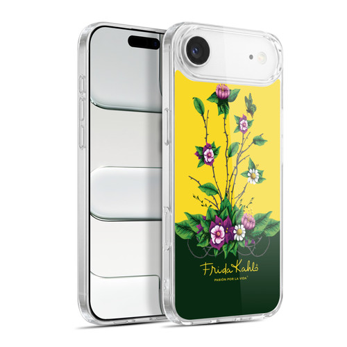 Frida Kahlo Purple Florals Shrub Soft Gel Case for Apple iPhone 17 Air