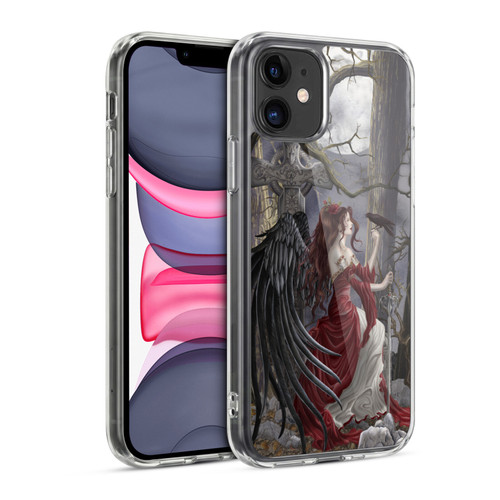 Nene Thomas Deep Forest Dark Angel Fairy With Raven Soft Gel Case for Apple iPhone 11