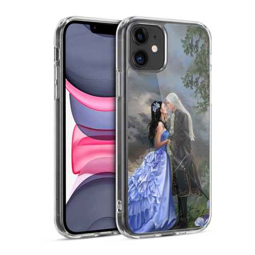 Nene Thomas Deep Forest Victorian Lovers In Garden Soft Gel Case for Apple iPhone 11