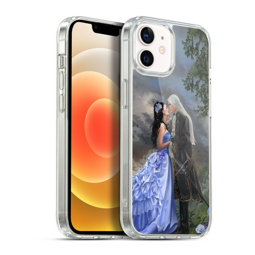 Nene Thomas Deep Forest Victorian Lovers In Garden Soft Gel Case for Apple iPhone 12 / iPhone 12 Pro & MagSafe