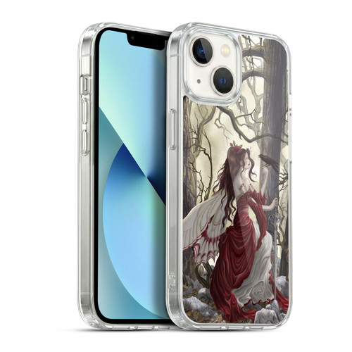 Nene Thomas Deep Forest Magic Fairy In Forest Raven Soft Gel Case for Apple iPhone 13