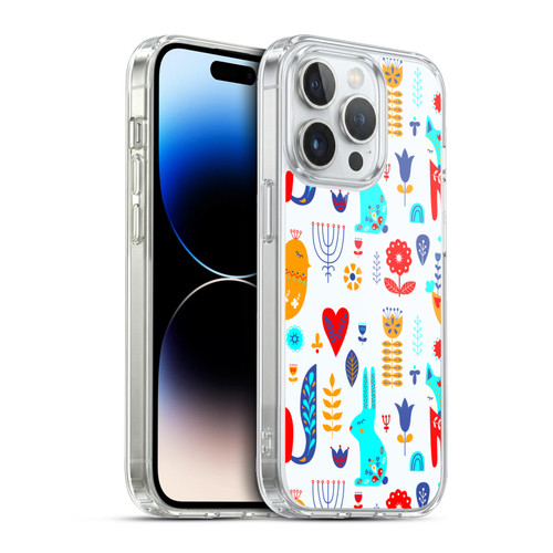 Haroulita Forest Bunny And Fox Soft Gel Case for Apple iPhone 13 Pro & MagSafe