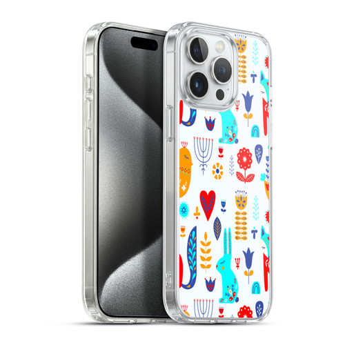 Haroulita Forest Bunny And Fox Soft Gel Case for Apple iPhone 15 Pro Max & MagSafe