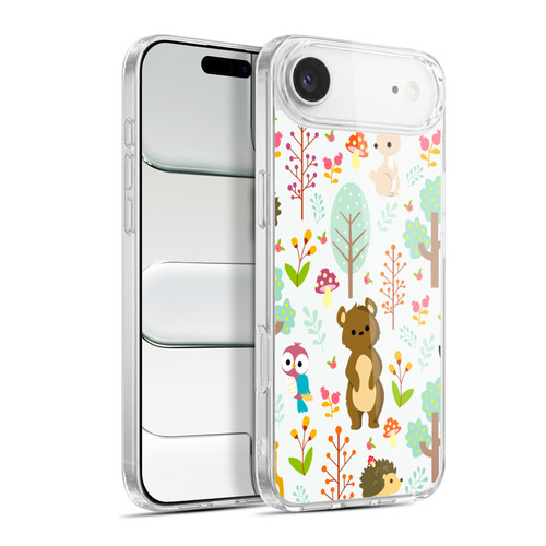Haroulita Forest Adorable Bear Soft Gel Case for Apple iPhone 17 Air