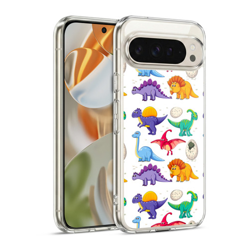 Haroulita Forest Dinosaurs Soft Gel Case for Google Pixel 9 / Pixel 9 Pro