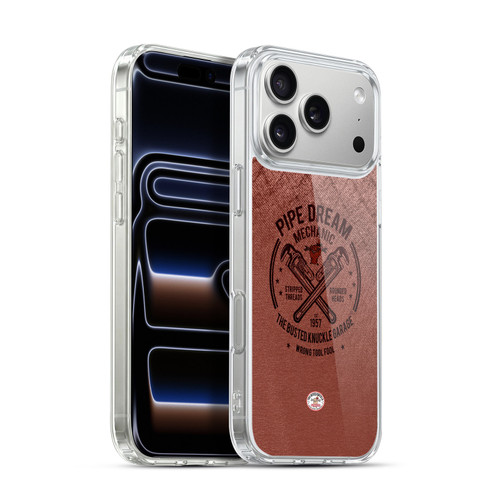 Busted Knuckle Garage Graphics Pipe Dream Soft Gel Case for Apple iPhone 17 Pro Max