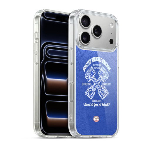 Busted Knuckle Garage Graphics Overhauls Soft Gel Case for Apple iPhone 17 Pro