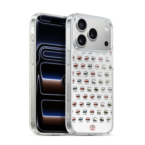 Busted Knuckle Garage Graphics Pattern Soft Gel Case for Apple iPhone 17 Pro