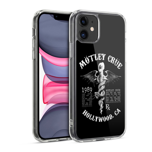 Motley Crue Tour Graphics Dr. Feelgood Hollywood Soft Gel Case for Apple iPhone 11