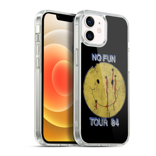 Motley Crue Tour Graphics No Fun 1984 Soft Gel Case for Apple iPhone 12 / iPhone 12 Pro & MagSafe