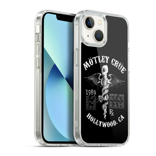 Motley Crue Tour Graphics Dr. Feelgood Hollywood Soft Gel Case for Apple iPhone 13