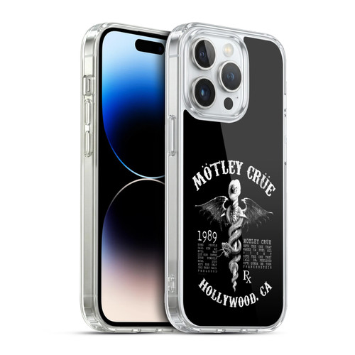 Motley Crue Tour Graphics Dr. Feelgood Hollywood Soft Gel Case for Apple iPhone 13 Pro & MagSafe