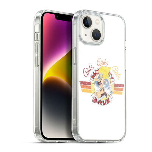 Motley Crue Tour Graphics Girls Bomber Vintage Soft Gel Case for Apple iPhone 14