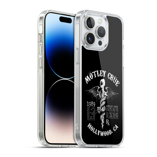 Motley Crue Tour Graphics Dr. Feelgood Hollywood Soft Gel Case for Apple iPhone 14 Pro Max & MagSafe