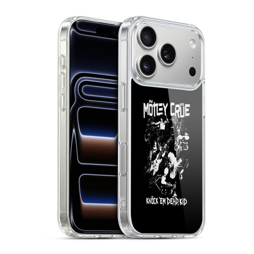 Motley Crue Tour Graphics Knock 'Em Dead Soft Gel Case for Apple iPhone 17 Pro