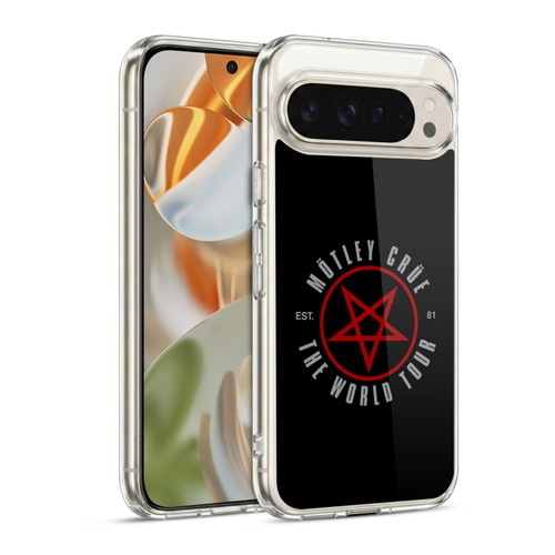 Motley Crue Tour Graphics Stadium World Tour Soft Gel Case for Google Pixel 9 / Pixel 9 Pro