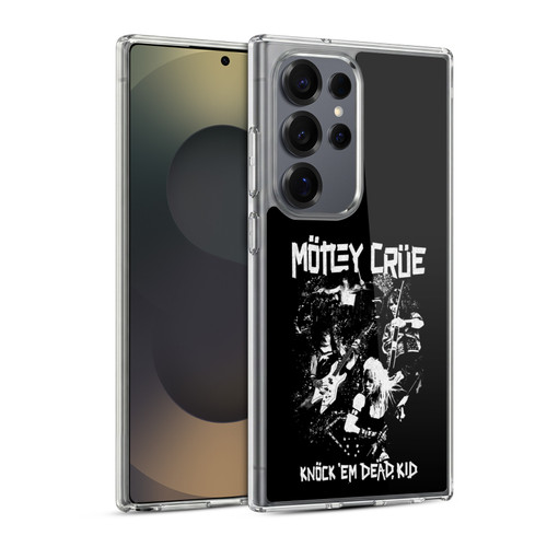 Motley Crue Tour Graphics Knock 'Em Dead Soft Gel Case for Samsung Galaxy S25 Ultra & MagSafe