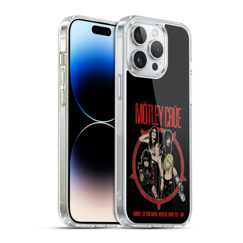 Motley Crue Tours SATD Soft Gel Case for Apple iPhone 14 Pro Max & MagSafe