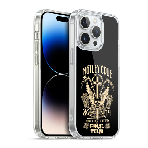 Motley Crue Tours All Bad Things Soft Gel Case for Apple iPhone 14 Pro & MagSafe