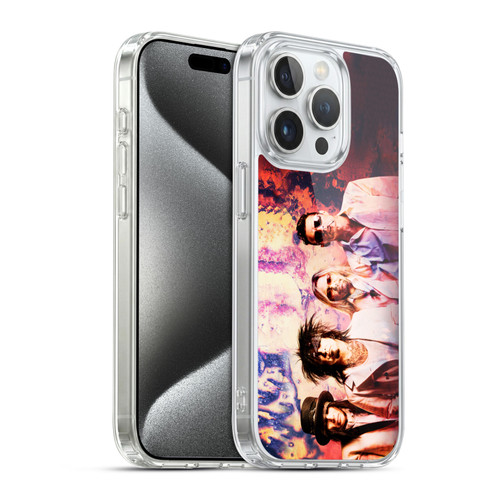 Motley Crue Tours Final Tour Group Photo Soft Gel Case for Apple iPhone 15 Pro & MagSafe