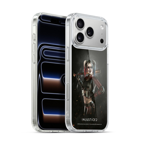 Injustice 2 Characters Harley Quinn Soft Gel Case for Apple iPhone 17 Pro Max