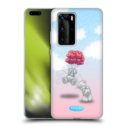 Me To You Classic Tatty Teddy Heart Balloons Soft Gel Case for Huawei P40 Pro / P40 Pro Plus 5G