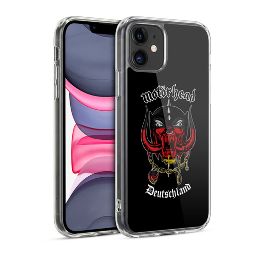 Motorhead Tours Deutschland Soft Gel Case for Apple iPhone 11