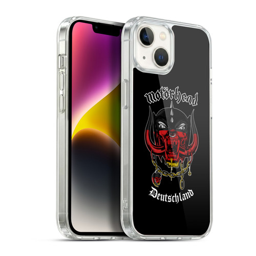 Motorhead Tours Deutschland Soft Gel Case for Apple iPhone 14 Plus & MagSafe