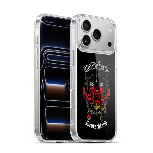 Motorhead Tours Deutschland Soft Gel Case for Apple iPhone 17 Pro Max