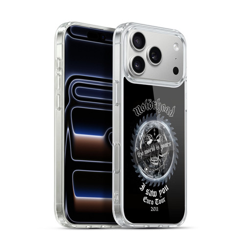 Motorhead Tours I Saw You Soft Gel Case for Apple iPhone 17 Pro Max