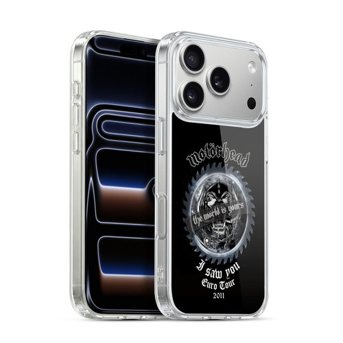 Motorhead Tours I Saw You Soft Gel Case for Apple iPhone 17 Pro