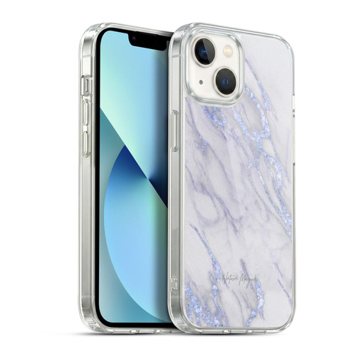 Nature Magick Marble Metallics Indigo Soft Gel Case for Apple iPhone 13