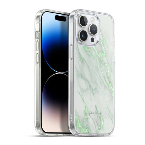 Nature Magick Marble Metallics Green Soft Gel Case for Apple iPhone 13 Pro Max & MagSafe