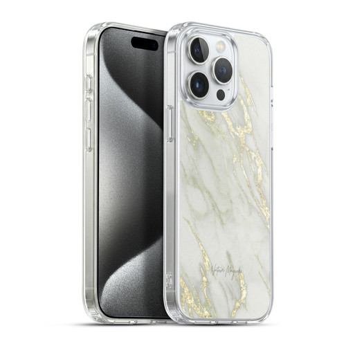 Nature Magick Marble Metallics Yellow Soft Gel Case for Apple iPhone 15 Pro Max & MagSafe